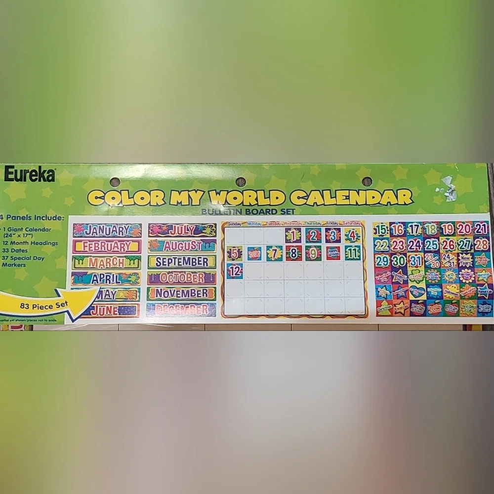 4 Pack Classroom Board Decorations